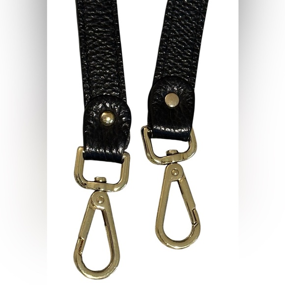 Gianni Chiarini Blk. Italian Leather handbag / crossbody bag. - Picture 11 of 16